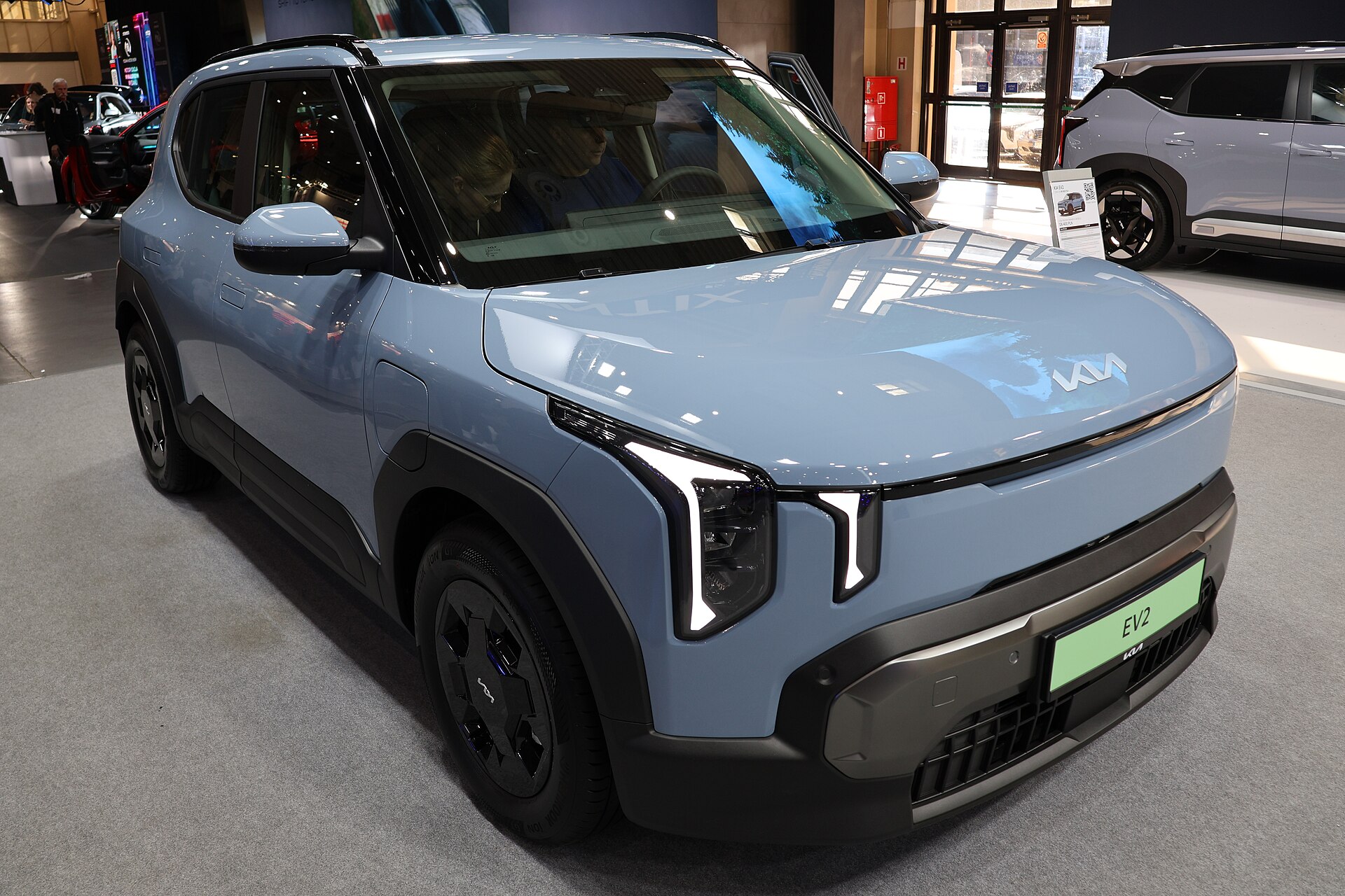 The Kia EV2, the small electric SUV Kia expects to lift its volumes once it reaches showrooms.