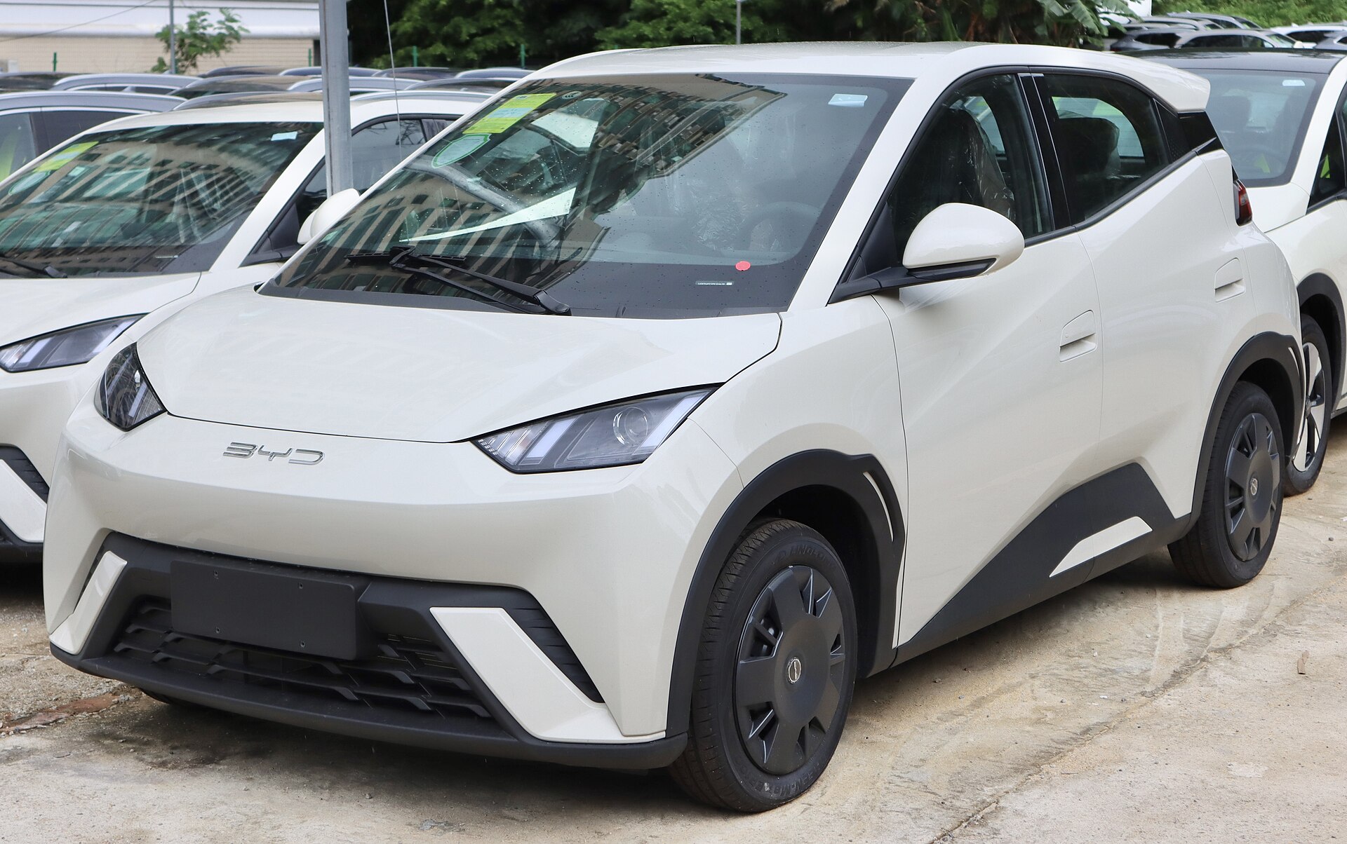 The BYD Seagull is a small low-cost electric hatchback sold in China but not offered in the United States.