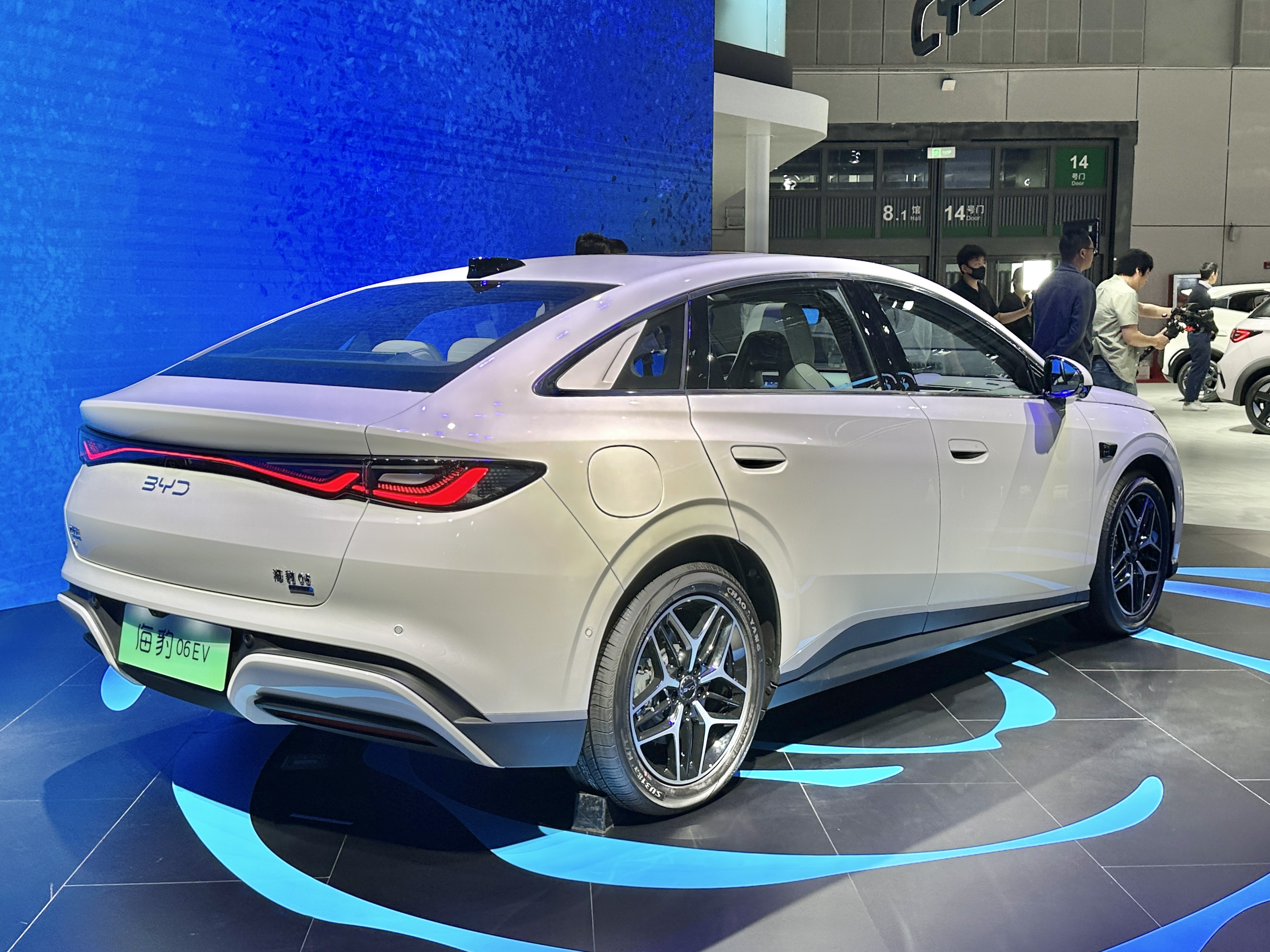 A BYD Seal 06 EV, a related sedan in BYD's Seal family.